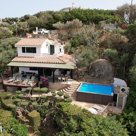 Villetta With Heated Pool And Panoramic View Torre delle Stelle Esterno foto