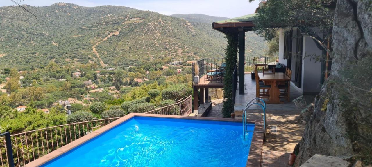 Villetta With Heated Pool And Panoramic View Torre delle Stelle Esterno foto