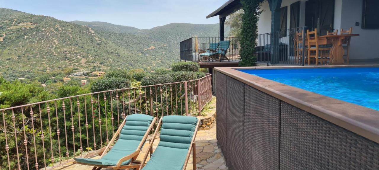Villetta With Heated Pool And Panoramic View Torre delle Stelle Esterno foto