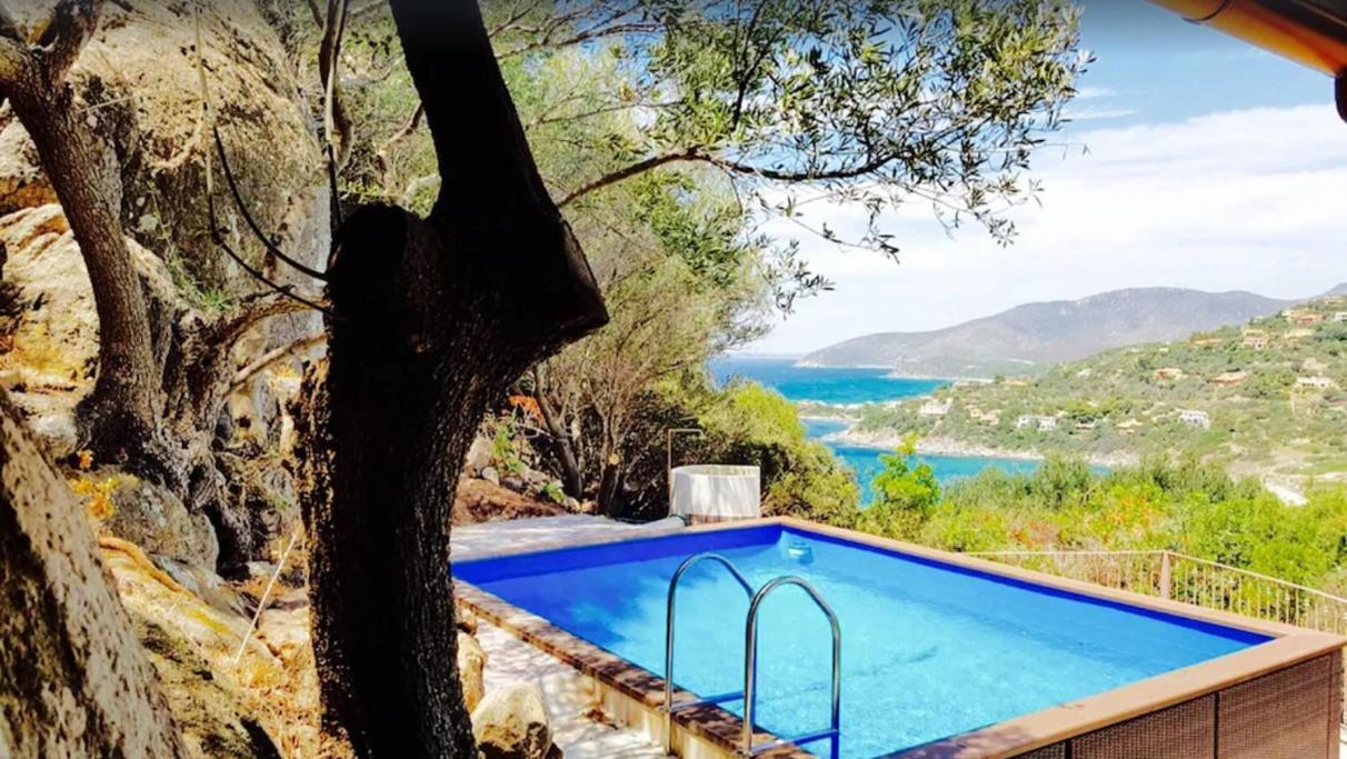 Villetta With Heated Pool And Panoramic View Torre delle Stelle Esterno foto
