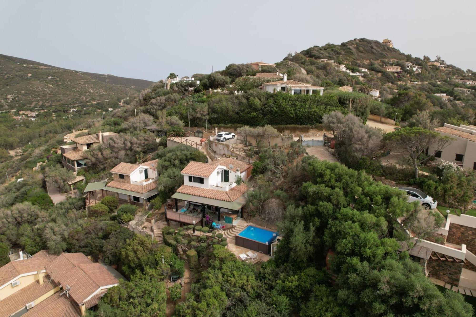 Villetta With Heated Pool And Panoramic View Torre delle Stelle Esterno foto